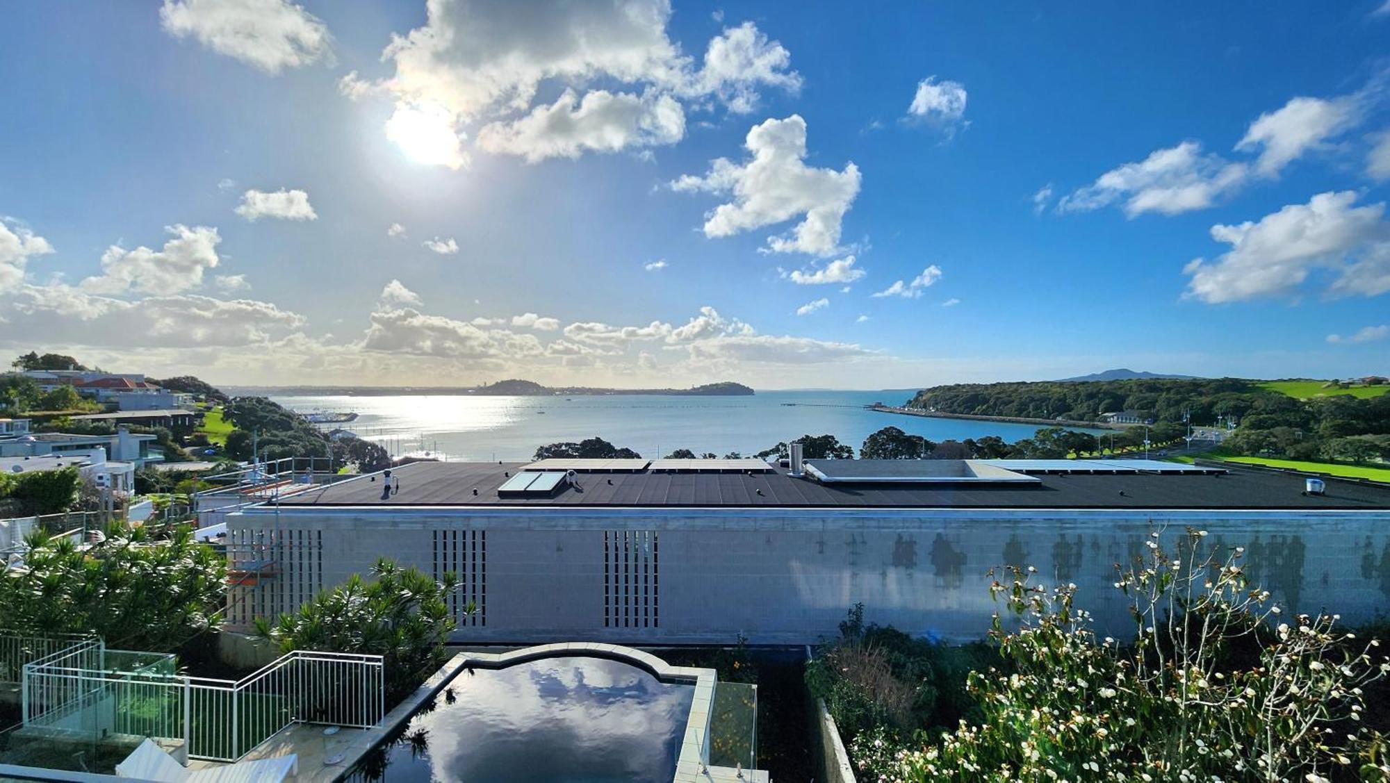 Orakei Grandeur Mansion With Sea Views & Pool Auckland Exterior foto