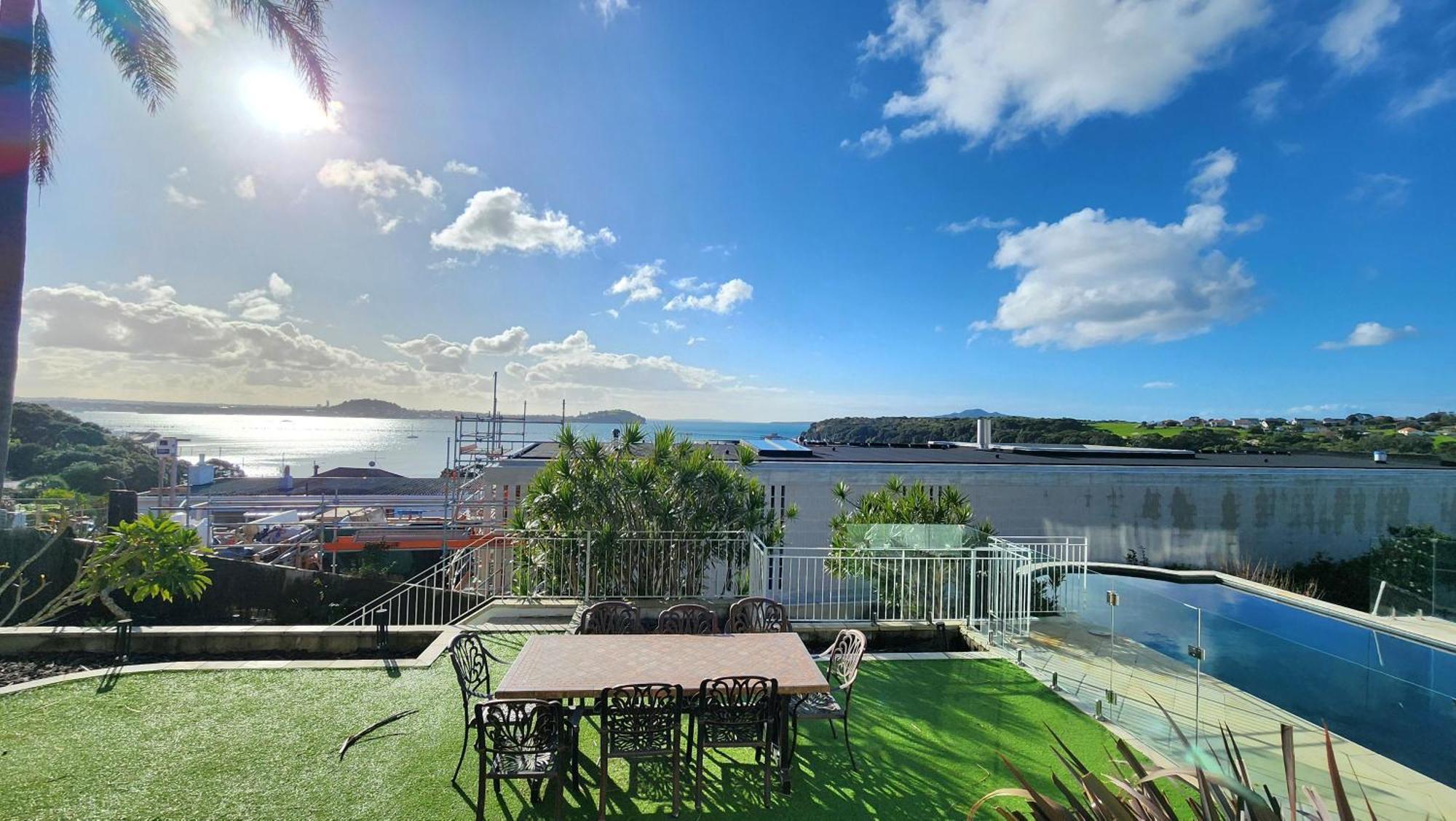 Orakei Grandeur Mansion With Sea Views & Pool Auckland Exterior foto