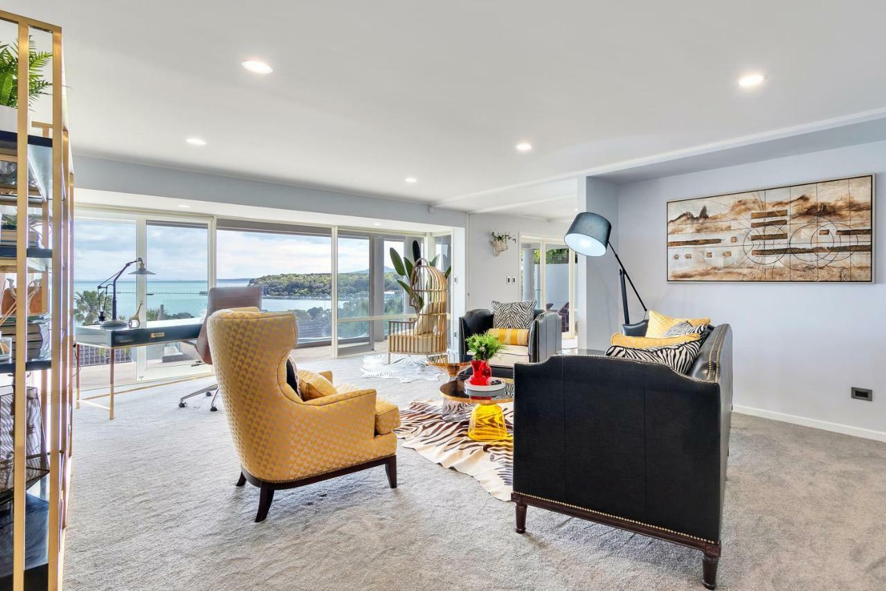 Orakei Grandeur Mansion With Sea Views & Pool Auckland Exterior foto