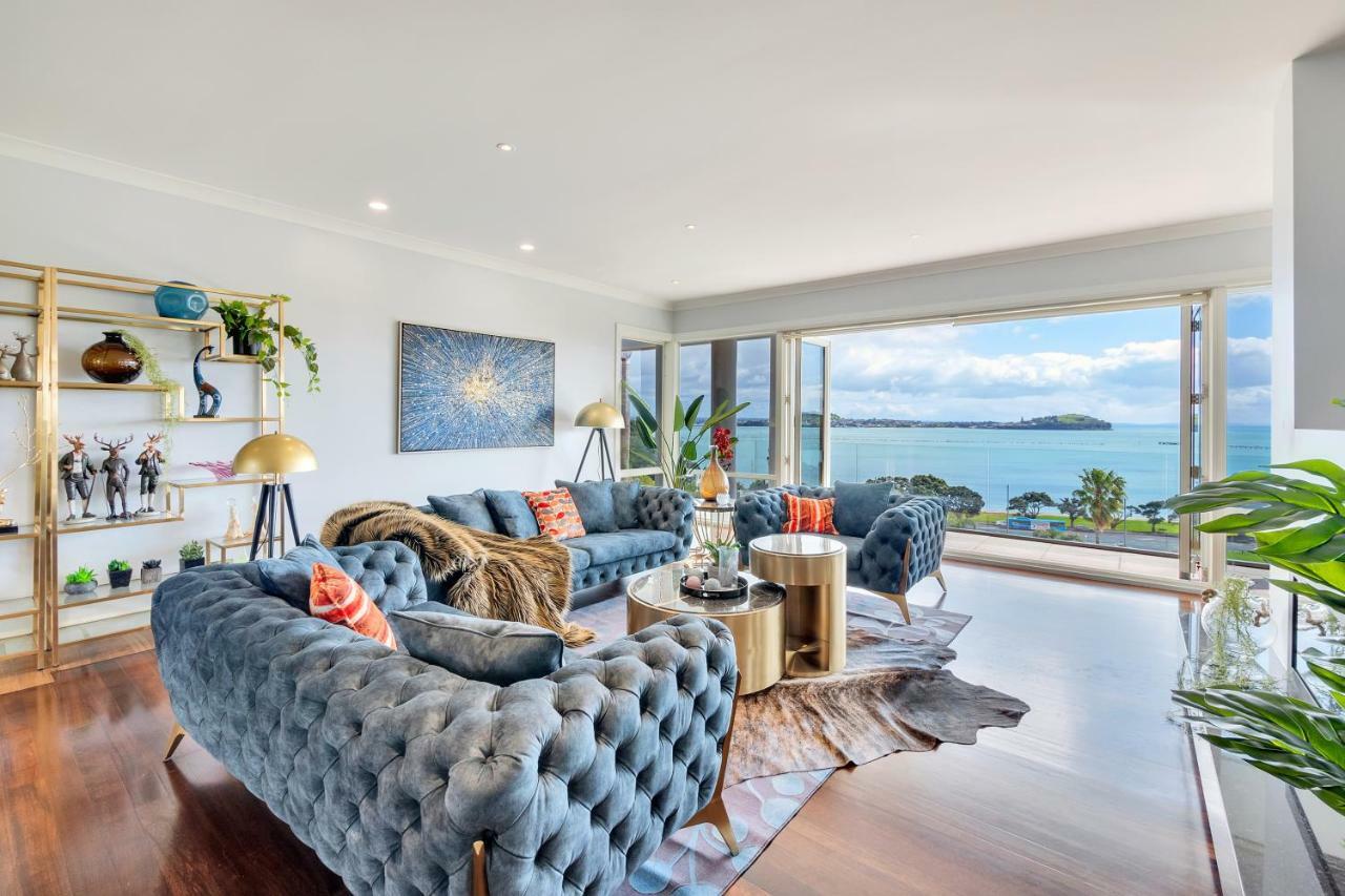 Orakei Grandeur Mansion With Sea Views & Pool Auckland Exterior foto